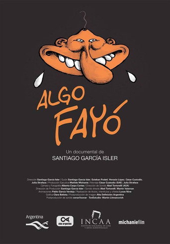 Movie poster for Algo Fayó (2017)