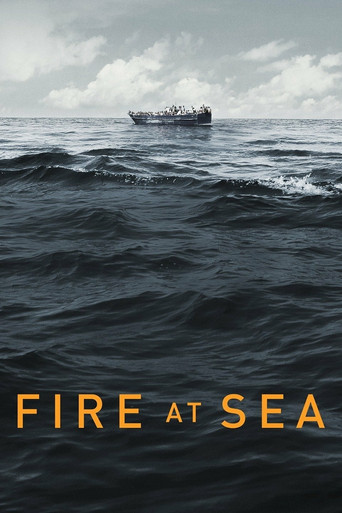 Movie poster for Fire at Sea (2016)