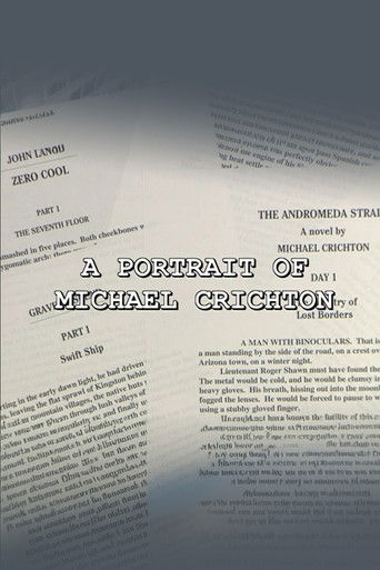 A Portrait of Michael Crichton poster