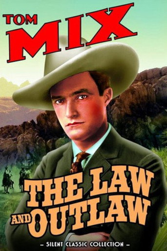 Movie poster for The Law and the Outlaw (1913)