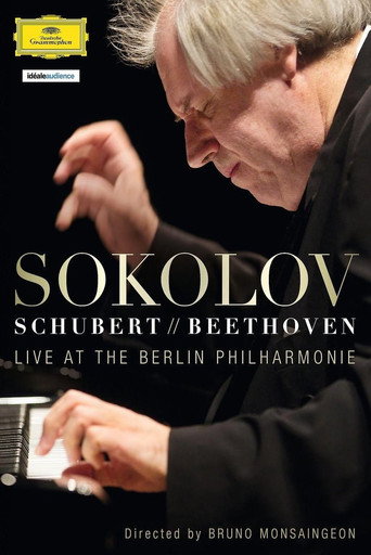 Movie poster for Grigory Sokolov - Live at the Berlin Philharmonie - Schubert & Beethoven (2016)