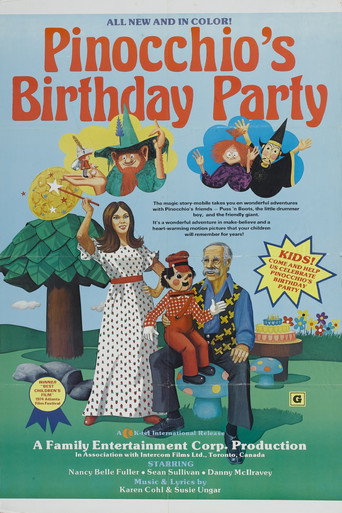 Movie poster for Pinocchio’s Birthday Party (1974)