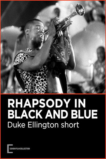 Movie poster for A Rhapsody in Black and Blue (1932)