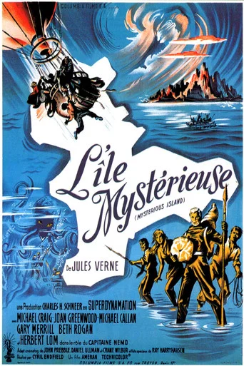 Series poster for Mysterious Island (1973)