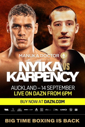Movie poster for David Nyika vs. Tommy Karpency (2024)