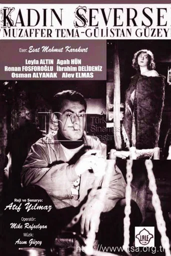 Movie poster for Kadın Severse (1955)