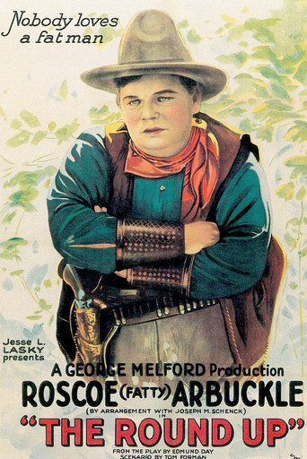 Movie poster for The Round-Up (1920)