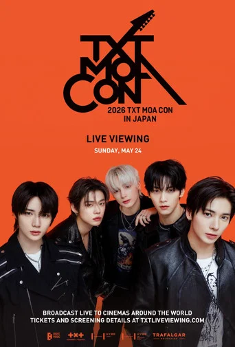 Movie poster for 2026 TXT Moa Con in Japan: Live Viewing (2026)