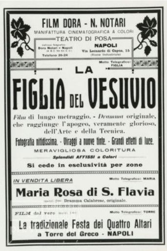 The Daughter of Vesuvius poster