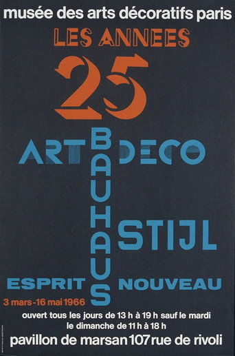 Movie poster for Les Années 25 (1966)