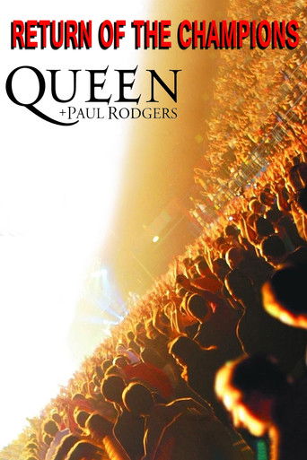 Queen + Paul Rodgers: Return of the Champions poster