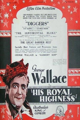 Movie poster for His Royal Highness (1932)