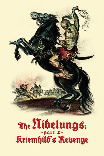 Movie poster for Die Nibelungen: Kriemhild's Revenge (1924)