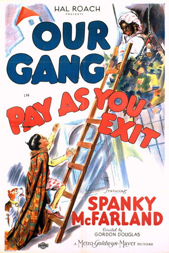 Movie poster for Pay As You Exit (1936)