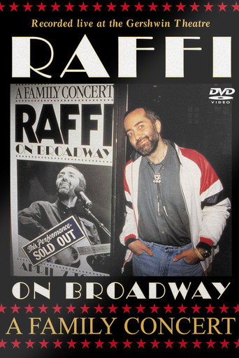Movie poster for Raffi on Broadway (1993)