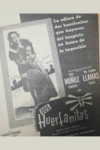 Movie poster for Las dos huerfanitas (1950)
