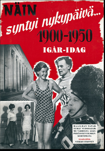 Movie poster for Näin syntyi nykypäivä... 1900-1950 (1951)