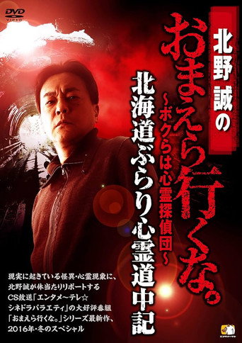 Movie poster for Makoto Kitano: Don’t You Guys Go - We're the Supernatural Detective Squad Hokkaido Leisurely Supernatural Journey (2016)