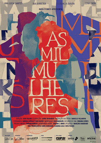 Movie poster for As mil mulheres (2018)