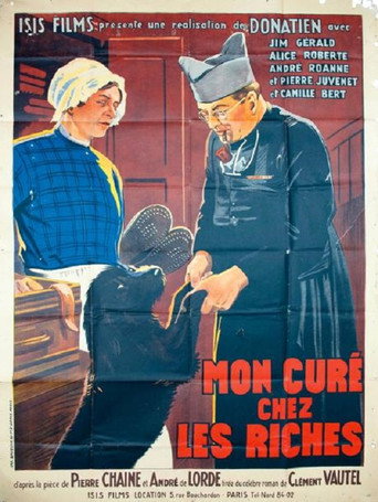 Movie poster for My Priest Among the Rich (1932)