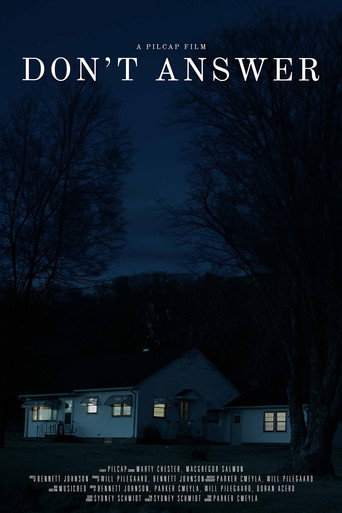 Movie poster for Don't Answer (2025)
