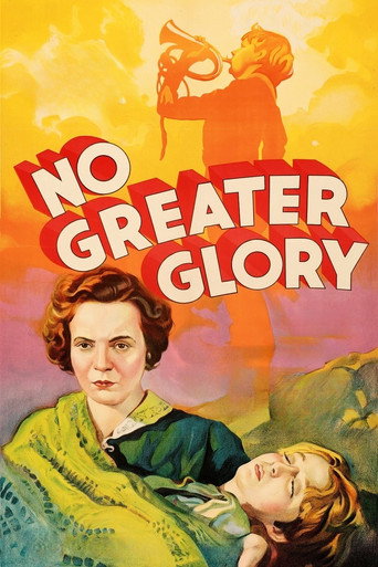 Movie poster for No Greater Glory (1934)
