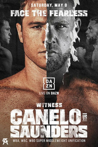 Movie poster for Canelo Alvarez vs. Billy Joe Saunders (2021)