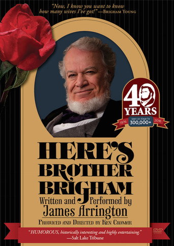 Movie poster for Here's Brother Brigham (2017)