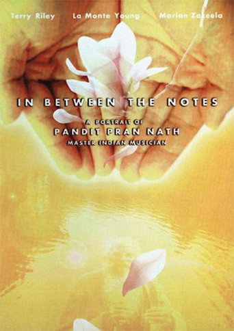 Movie poster for In Between The Notes: A Portrait of Pandit Pran Nath (2006)