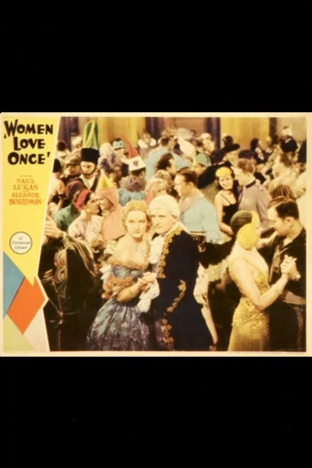 Movie poster for Women Love Once (1931)