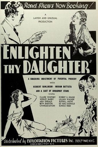 Movie poster for Enlighten Thy Daughter (1934)