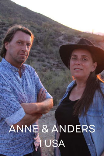 Series poster for Anne og Anders i USA (2016)