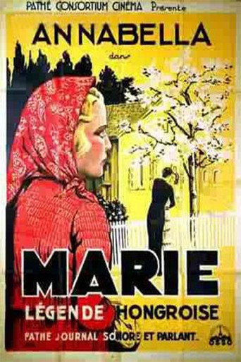 Movie poster for Marie, légende hongroise (1933)
