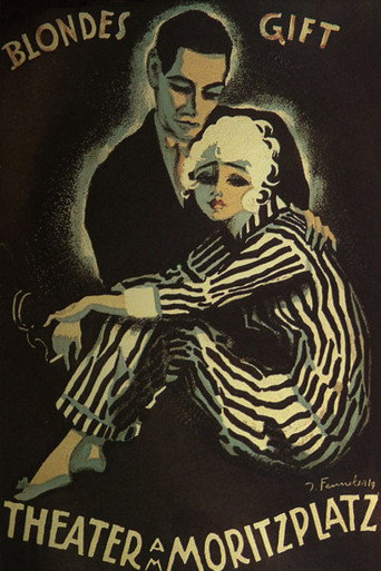 Movie poster for Blonde Poison (1919)