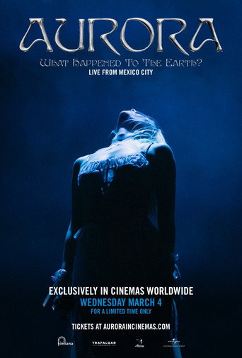 Movie poster for AURORA: What Happened to the Earth? Live From Mexico City (2026)