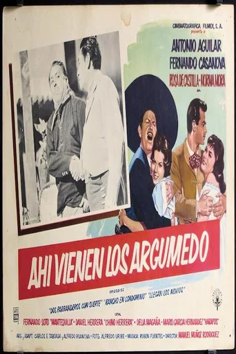 Movie poster for Ahí vienen los Argumedo (1962)