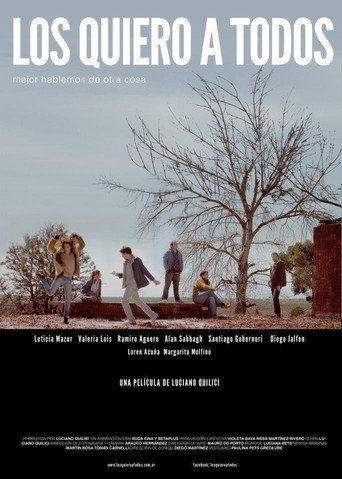 Movie poster for I Love You All (2013)