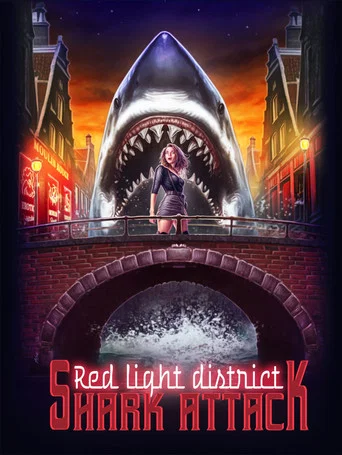 Movie poster for Red Light District Shark Attack (2023)