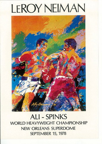 Movie poster for Leon Spinks vs Muhammad Ali II (1978)
