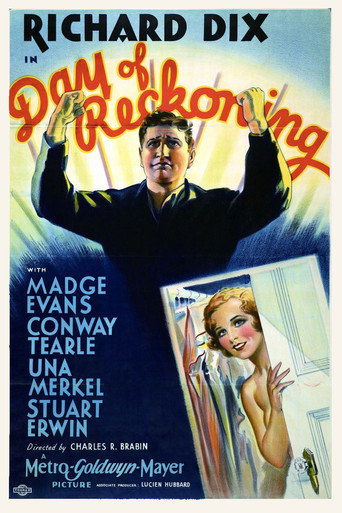 Movie poster for Day of Reckoning (1933)