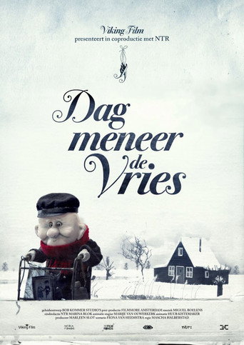 Movie poster for Goodbye Mister De Vries (2012)