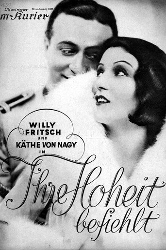 Movie poster for Her Grace Commands (1931)