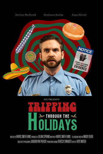 Movie poster for Tripping Through the Holidays (2025)