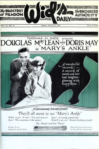 Movie poster for Mary's Ankle (1920)