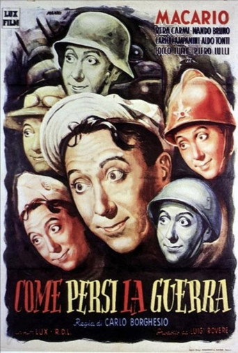 Movie poster for How I Lost the War (1947)