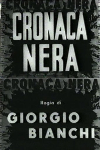 Movie poster for Cronaca nera (1947)