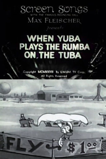 Movie poster for When Yuba Plays the Rumba on the Tuba (1933)