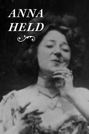 Movie poster for Anna Held (1901)