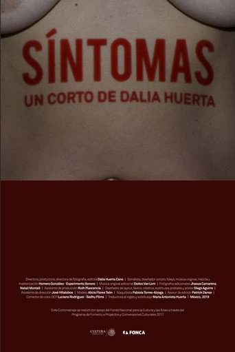 Movie poster for Síntomas (2019)