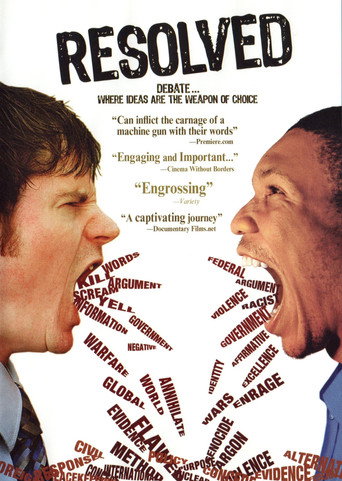 Movie poster for Resolved (2007)